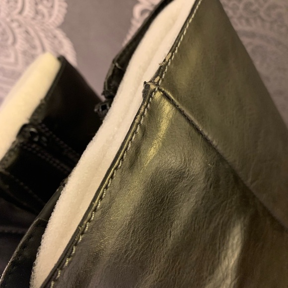 6.5 Natural Soul Black Riding Boots - Picture 7 of 9